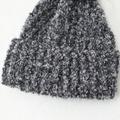 HIGHLAND2000 [ハイランド2000] Boucle Bob Cap [HL2630011] ブークレーボブキャップ・ニット帽・ニットキャップ・ブリティッシュウール・ループヤーン・あったかアイテム・プレゼント・ギフト・MEN'S / LADY'S [2026AW]
