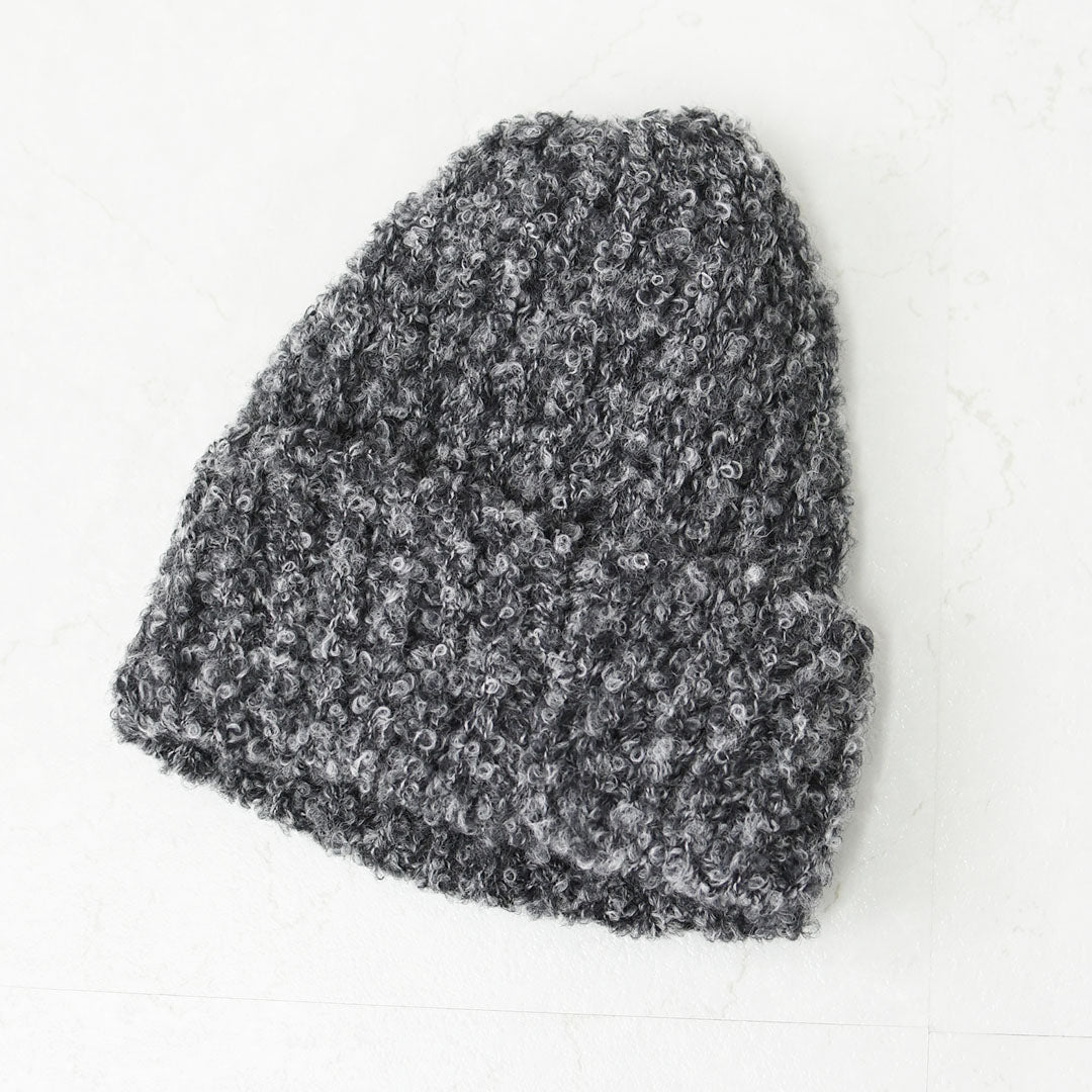 HIGHLAND2000 [ハイランド2000] Boucle Bob Cap [HL2630011] ブークレーボブキャップ・ニット帽・ニットキャップ・ブリティッシュウール・ループヤーン・あったかアイテム・プレゼント・ギフト・MEN'S / LADY'S [2026AW]