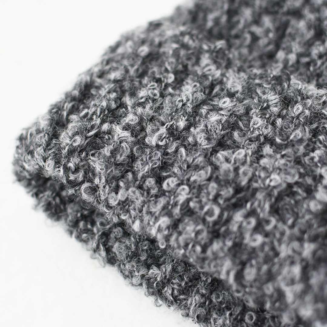 HIGHLAND2000 [ハイランド2000] Boucle Bob Cap [HL2630011] ブークレーボブキャップ・ニット帽・ニットキャップ・ブリティッシュウール・ループヤーン・あったかアイテム・プレゼント・ギフト・MEN'S / LADY'S [2026AW]
