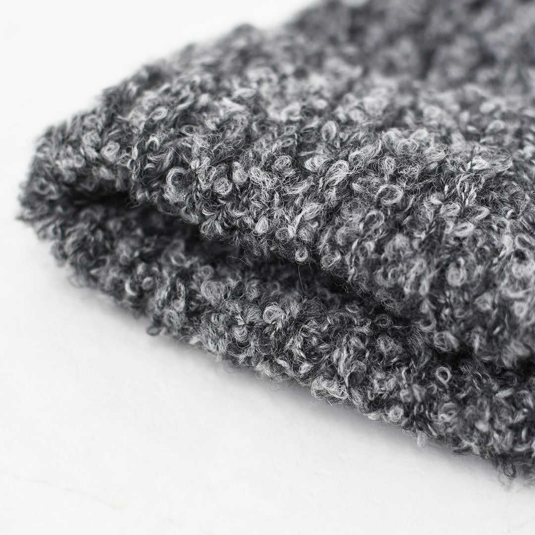 HIGHLAND2000 [ハイランド2000] Boucle Bob Cap [HL2630011] ブークレーボブキャップ・ニット帽・ニットキャップ・ブリティッシュウール・ループヤーン・あったかアイテム・プレゼント・ギフト・MEN'S / LADY'S [2026AW]