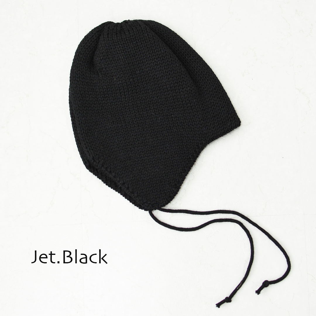 HIGHLAND2000 [ハイランド2000] Tubular ear cover Hat and 30cm thin rope [HL2630013] イヤーカバーニットハット 30cmロープ・ニット・ニット帽・耳当て付き・ロープ付き・秋冬アイテム・あったかアイテム・MEN'S / LADY'S [2026AW]