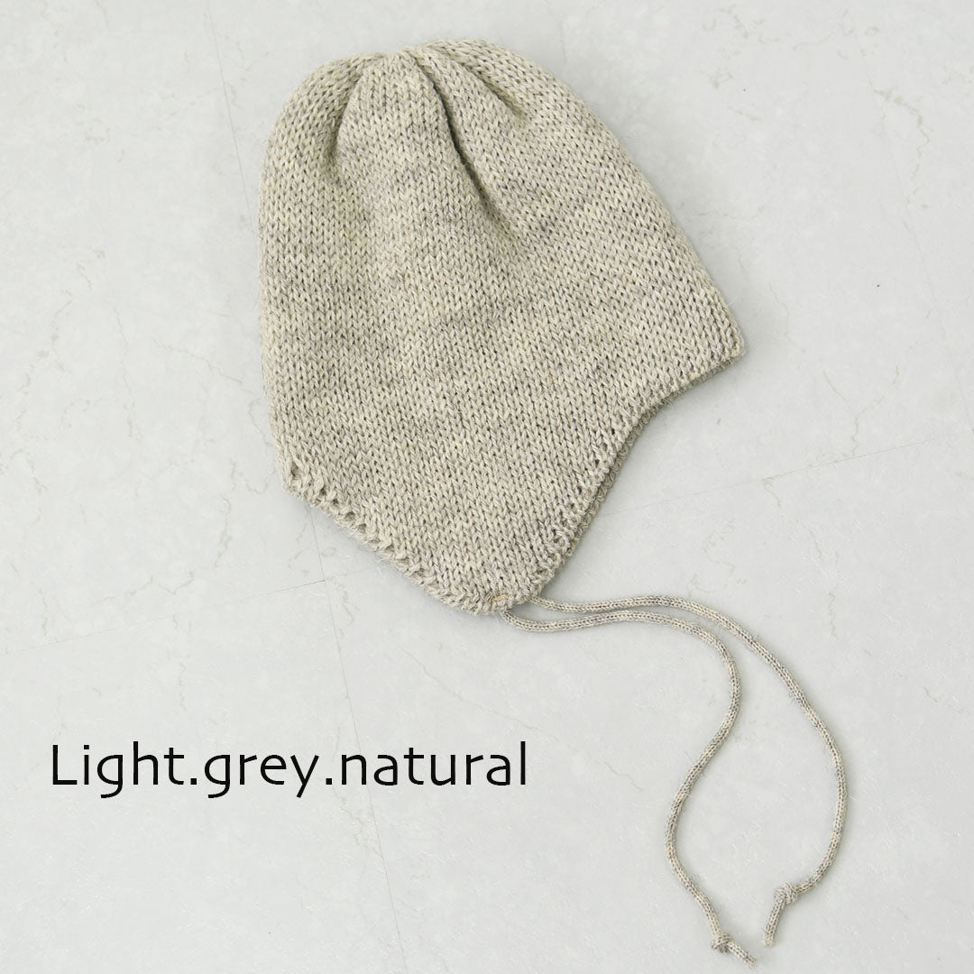 HIGHLAND2000 [ハイランド2000] Tubular ear cover Hat and 30cm thin rope [HL2630013] イヤーカバーニットハット 30cmロープ・ニット・ニット帽・耳当て付き・ロープ付き・秋冬アイテム・あったかアイテム・MEN'S / LADY'S [2026AW]