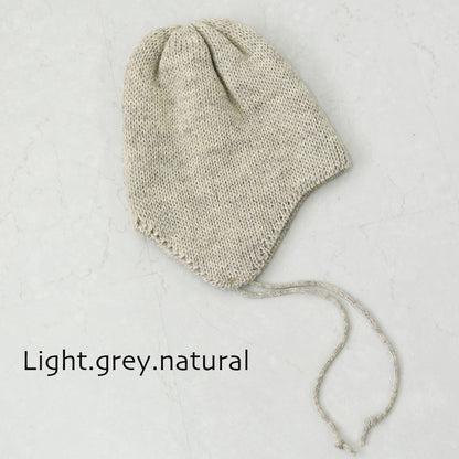 HIGHLAND2000 [ハイランド2000] Tubular ear cover Hat and 30cm thin rope [HL2630013] イヤーカバーニットハット 30cmロープ・ニット・ニット帽・耳当て付き・ロープ付き・秋冬アイテム・あったかアイテム・MEN'S / LADY'S [2026AW]