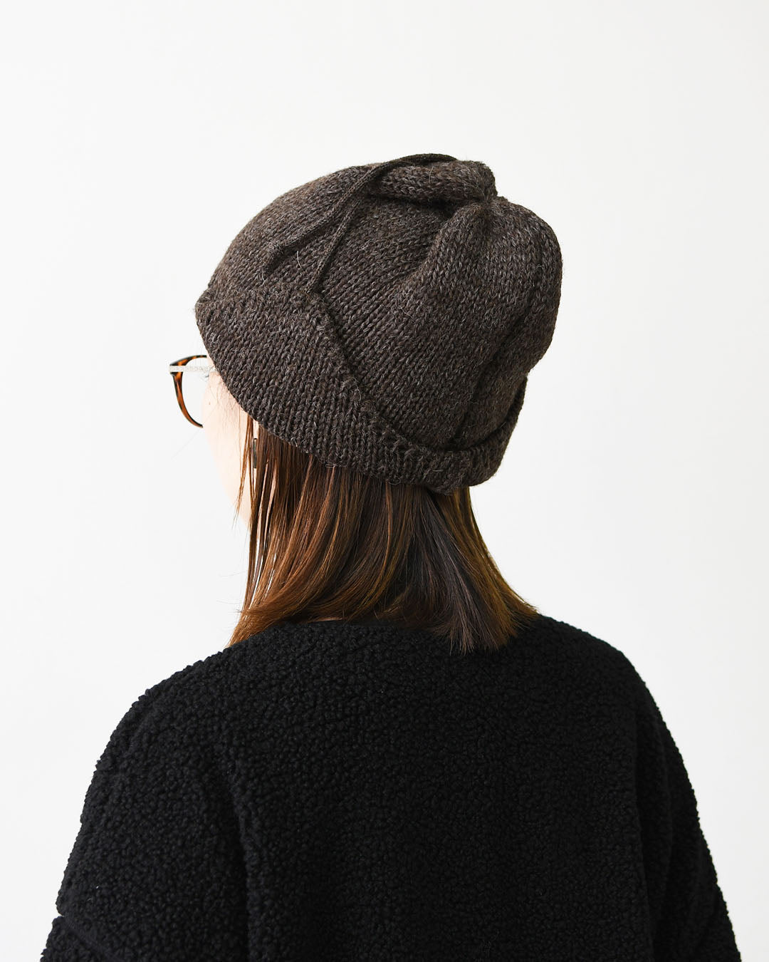 HIGHLAND2000 [ハイランド2000] Tubular ear cover Hat and 30cm thin rope [HL2630013] イヤーカバーニットハット 30cmロープ・ニット・ニット帽・耳当て付き・ロープ付き・秋冬アイテム・あったかアイテム・MEN'S / LADY'S [2026AW]