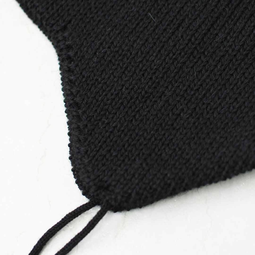 HIGHLAND2000 [ハイランド2000] Tubular ear cover Hat and 30cm thin rope [HL2630013] イヤーカバーニットハット 30cmロープ・ニット・ニット帽・耳当て付き・ロープ付き・秋冬アイテム・あったかアイテム・MEN'S / LADY'S [2026AW]