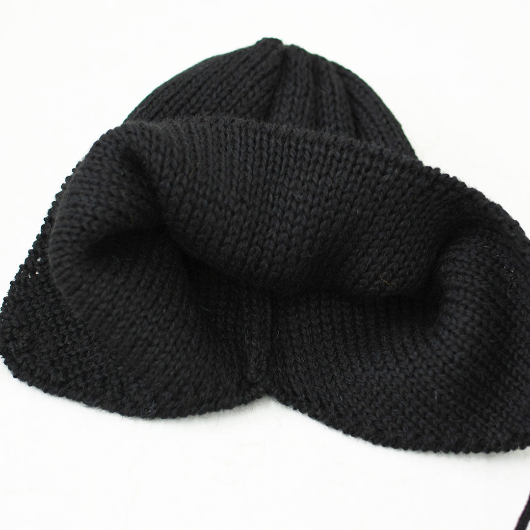 HIGHLAND2000 [ハイランド2000] Tubular ear cover Hat and 30cm thin rope [HL2630013] イヤーカバーニットハット 30cmロープ・ニット・ニット帽・耳当て付き・ロープ付き・秋冬アイテム・あったかアイテム・MEN'S / LADY'S [2026AW]