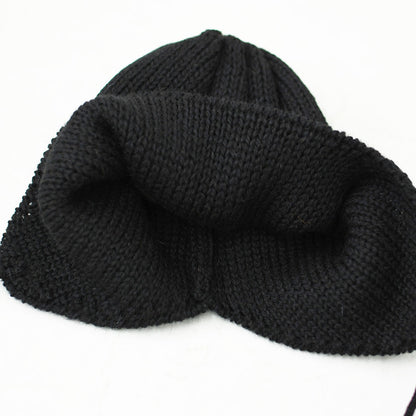 HIGHLAND2000 [ハイランド2000] Tubular ear cover Hat and 30cm thin rope [HL2630013] イヤーカバーニットハット 30cmロープ・ニット・ニット帽・耳当て付き・ロープ付き・秋冬アイテム・あったかアイテム・MEN'S / LADY'S [2026AW]