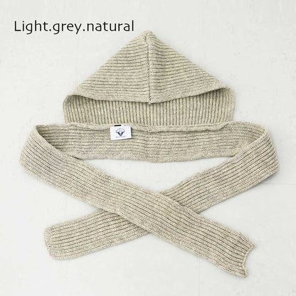HIGHLAND2000 [ハイランド2000] Rib Hood and 2m Scarf [HL2630014] リブ編みフード＆ロングスカーフ・ニットフード・マフラー・秋冬アイテム・あったかアイテム・防寒・LADY'S [2026AW]