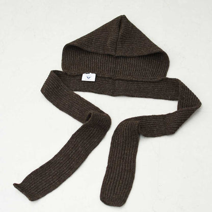 HIGHLAND2000 [ハイランド2000] Rib Hood and 2m Scarf [HL2630014] リブ編みフード＆ロングスカーフ・ニットフード・マフラー・秋冬アイテム・あったかアイテム・防寒・LADY'S [2026AW]