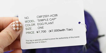 CMF OUTDOOR GARMENT [コムフィアウトドアガーメント] SIMPLE CAP [CMF2501-AC06] シンプルキャップ [2025SS]