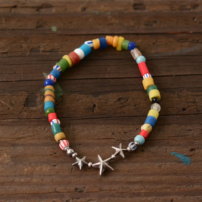 Sunku 39 [サンク] Star Beads Anklet Christmas Beads  [SK-144-MIX] スタービーズアンクレット[2022SS]