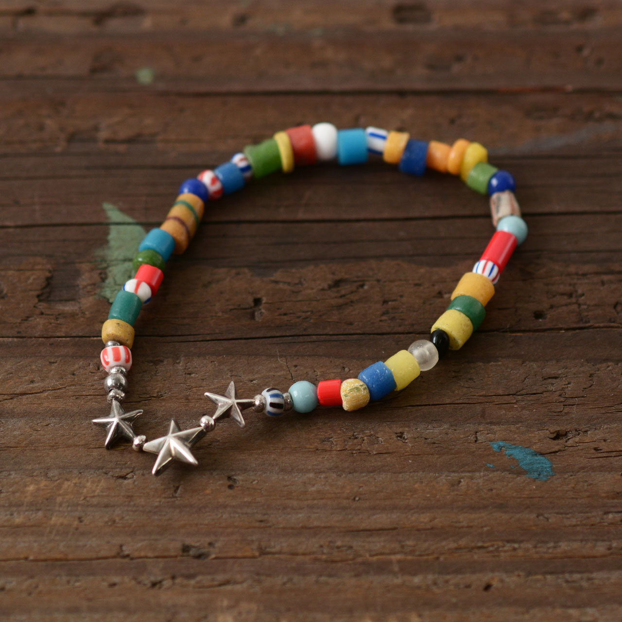 Sunku 39 [サンク] Star Beads Anklet Christmas Beads  [SK-144-MIX] スタービーズアンクレット[2022SS]