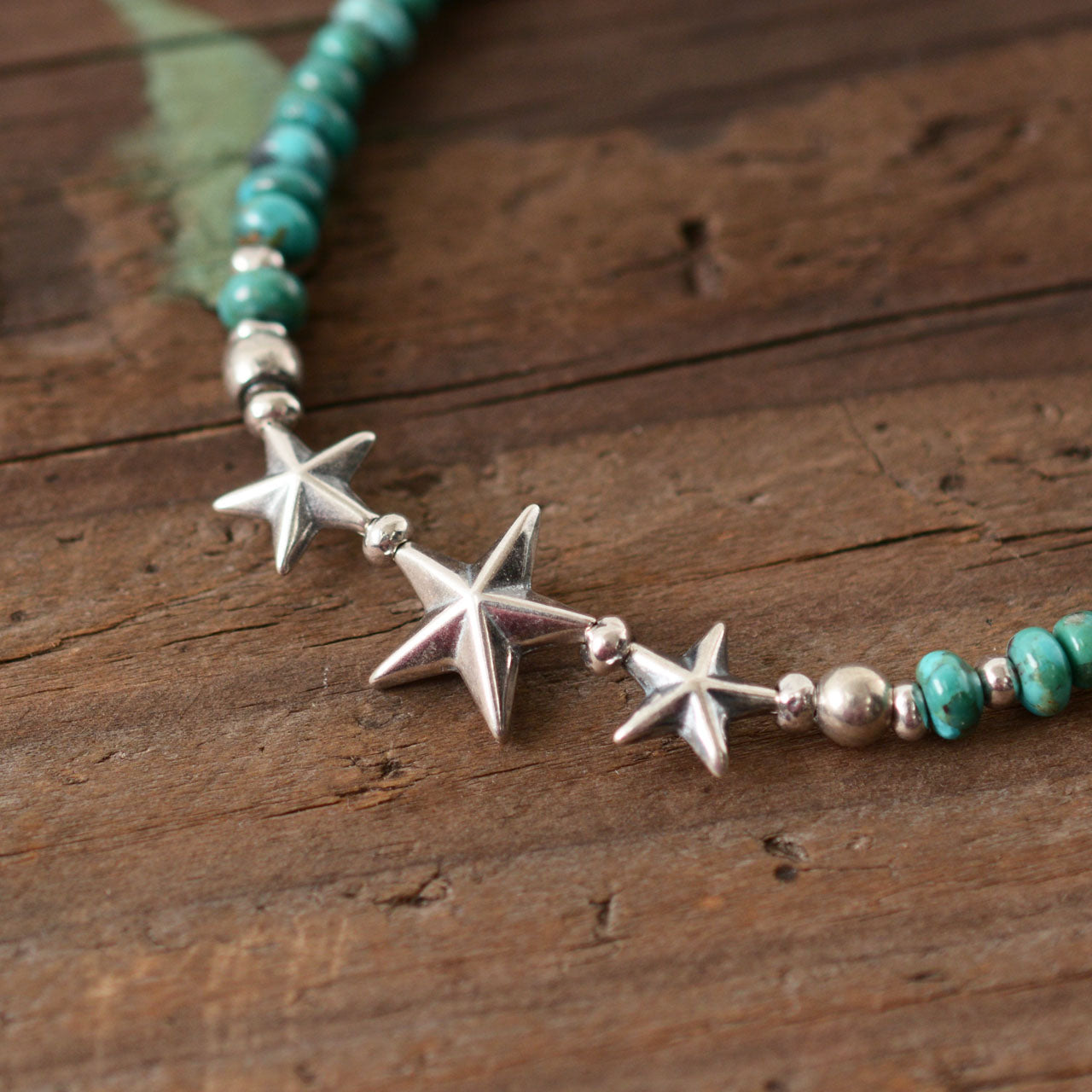 Sunku 39 [サンク] Star Beads Anklet Turquoise Beads  [SK-144-TUQ] スタービーズアンクレット [2022SS]