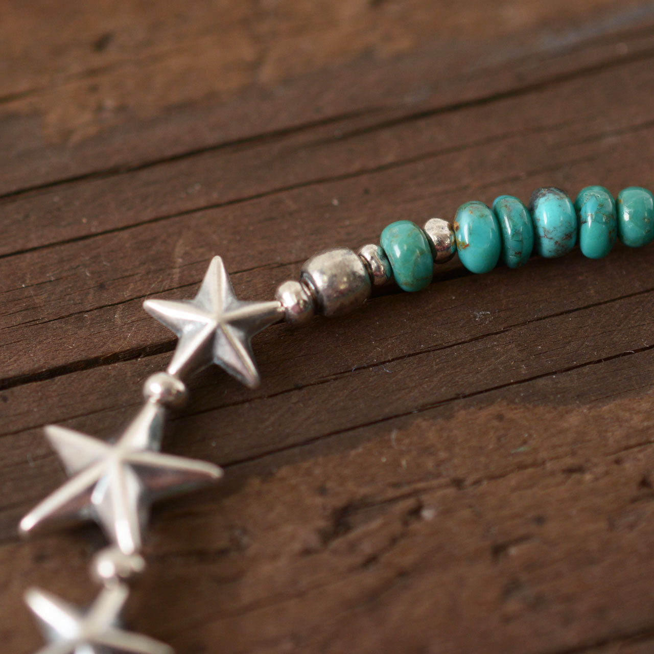 Sunku 39 [サンク] Star Beads Anklet Turquoise Beads  [SK-144-TUQ] スタービーズアンクレット [2022SS]