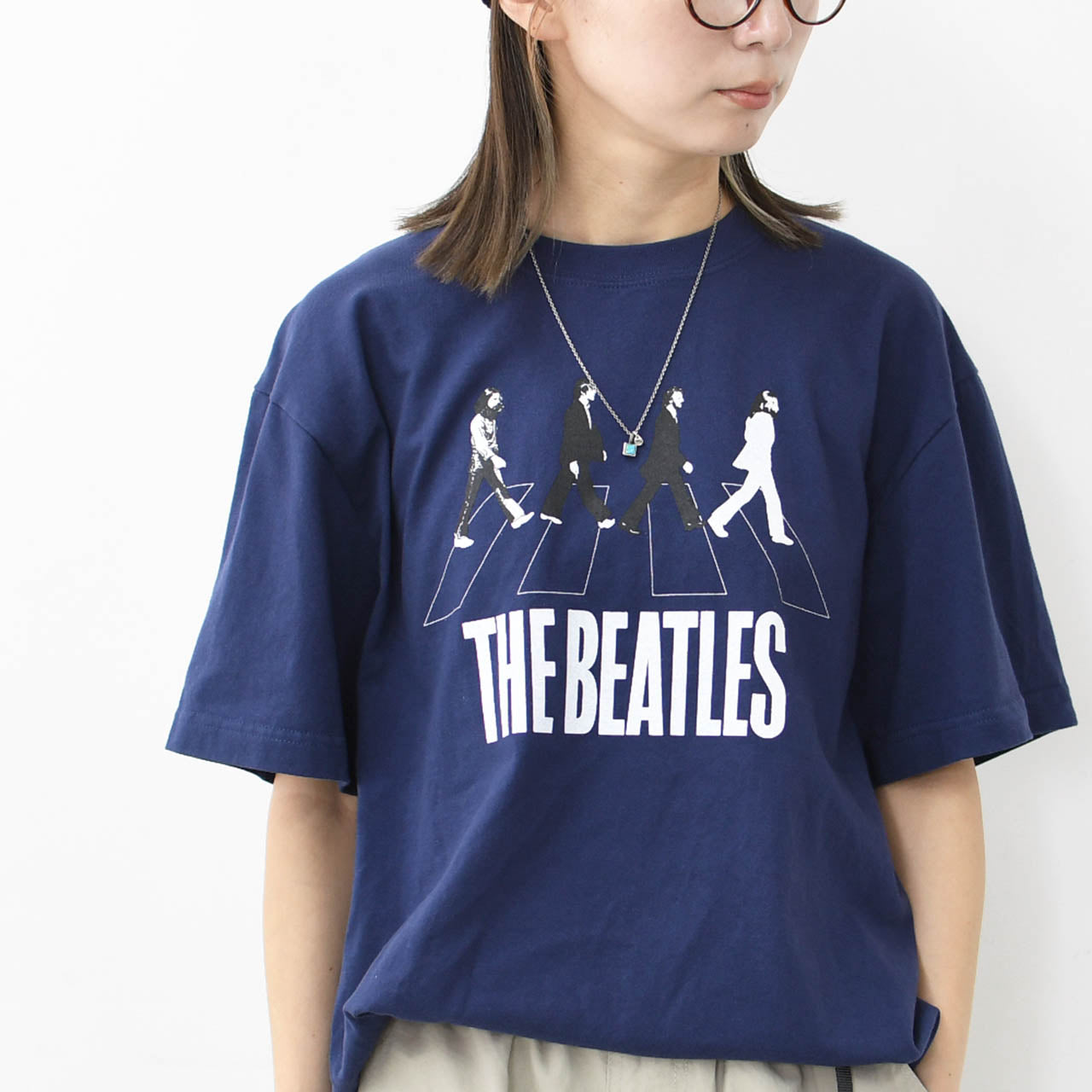 Sunku 39 [サンク] Square Turquoise Necklace [SK-182] スクエア ターコイズ ネックレス [2025SS]