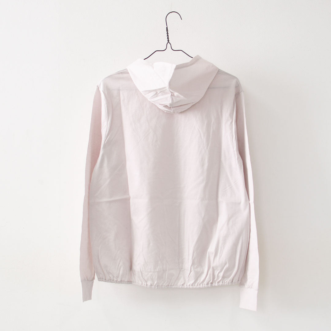 MidiUmi [ミディウミ] hooded pullover [1-71982761] フーデットプルオーバー・フード付きカットソー・ワイドシルエット・ゆったり・シンプル・インナー・トップス・LADY'S [2026SS]