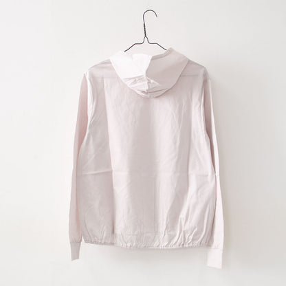 MidiUmi [ミディウミ] hooded pullover [1-71982761] フーデットプルオーバー・フード付きカットソー・ワイドシルエット・ゆったり・シンプル・インナー・トップス・LADY'S [2026SS]