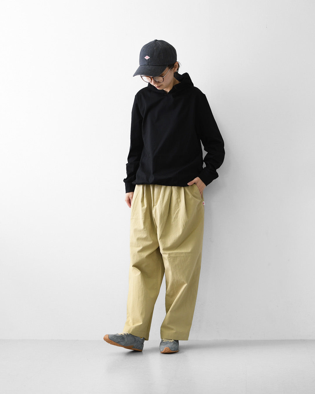 MidiUmi [ミディウミ] hooded P/O [1-71982763] フーデッドプルオーバー・カットソー・ワイドプルオーバー・ワイドシルエット・無地・シンプル・LADY'S [2026AW]