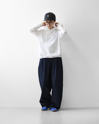 MidiUmi [ミディウミ] hooded P/O [1-71982763] フーデッドプルオーバー・カットソー・ワイドプルオーバー・ワイドシルエット・無地・シンプル・LADY'S [2026AW]