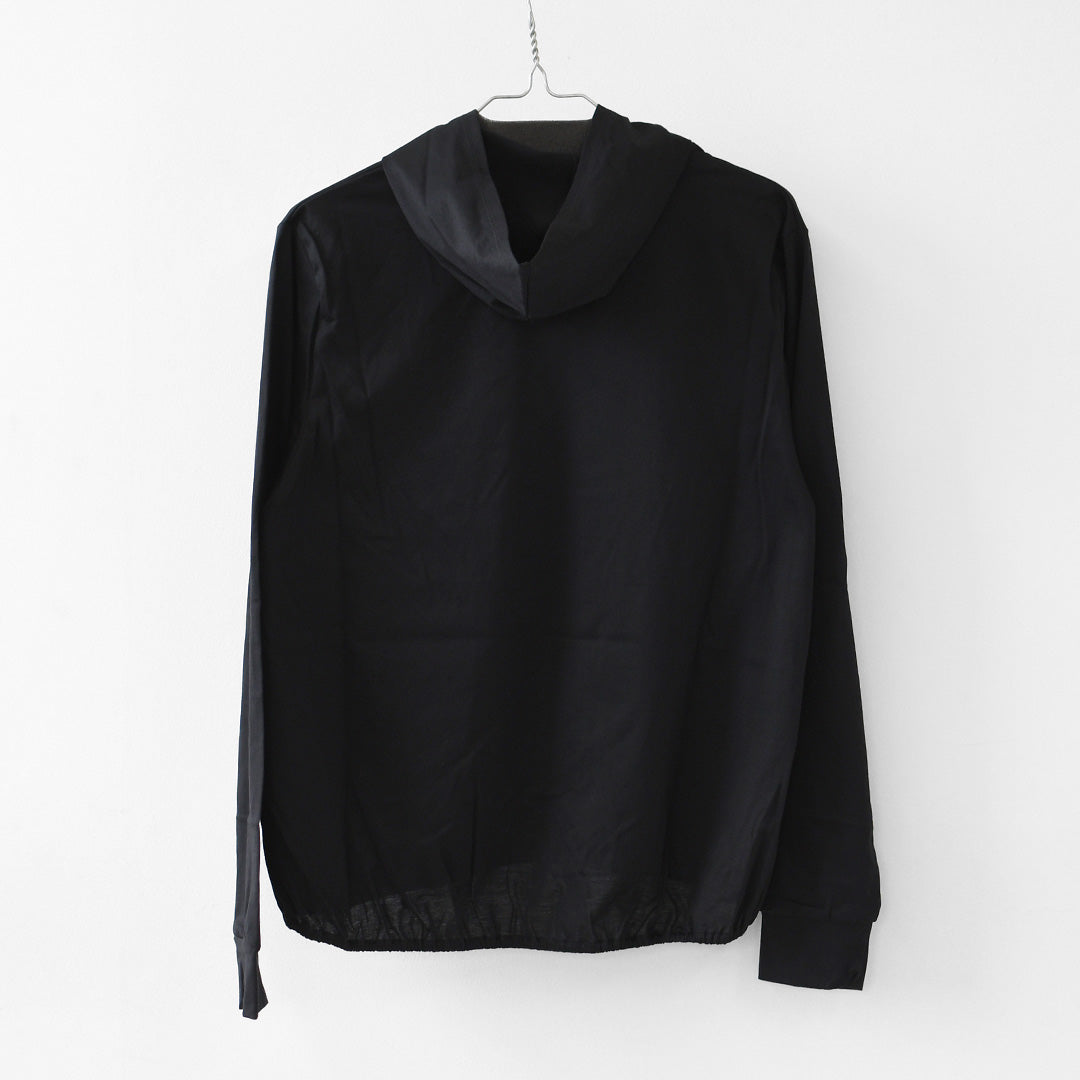 MidiUmi [ミディウミ] hooded P/O [1-71982763] フーデッドプルオーバー・カットソー・ワイドプルオーバー・ワイドシルエット・無地・シンプル・LADY'S [2026AW]