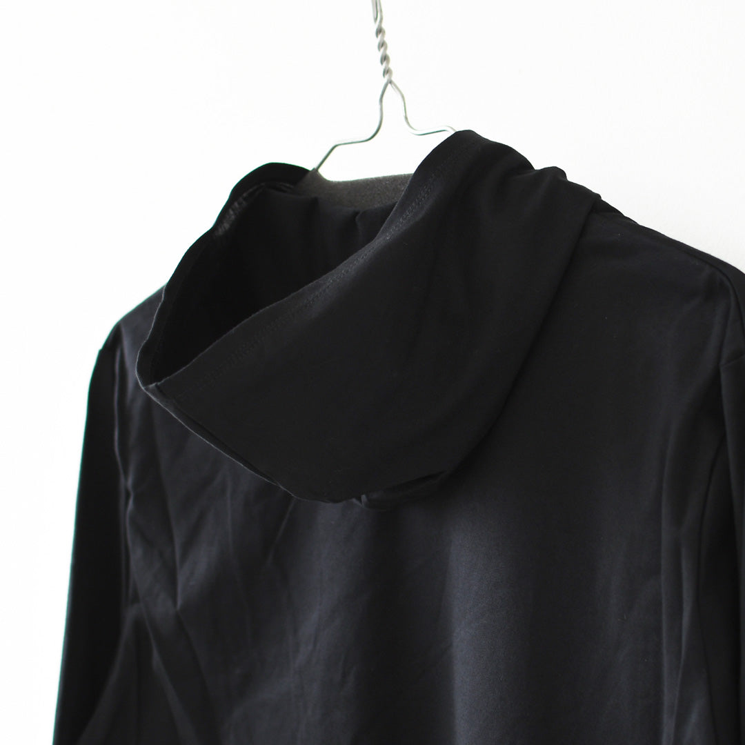 MidiUmi [ミディウミ] hooded P/O [1-71982763] フーデッドプルオーバー・カットソー・ワイドプルオーバー・ワイドシルエット・無地・シンプル・LADY'S [2026AW]