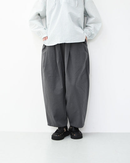 MidiUmi [ミディウミ] C/L wide easy tapered PT [1-760103] C/L ワイドイージーテーパードパンツ・イージーパンツ・ワイドパンツ・テーパードパンツ・LADY'S [2026SS]