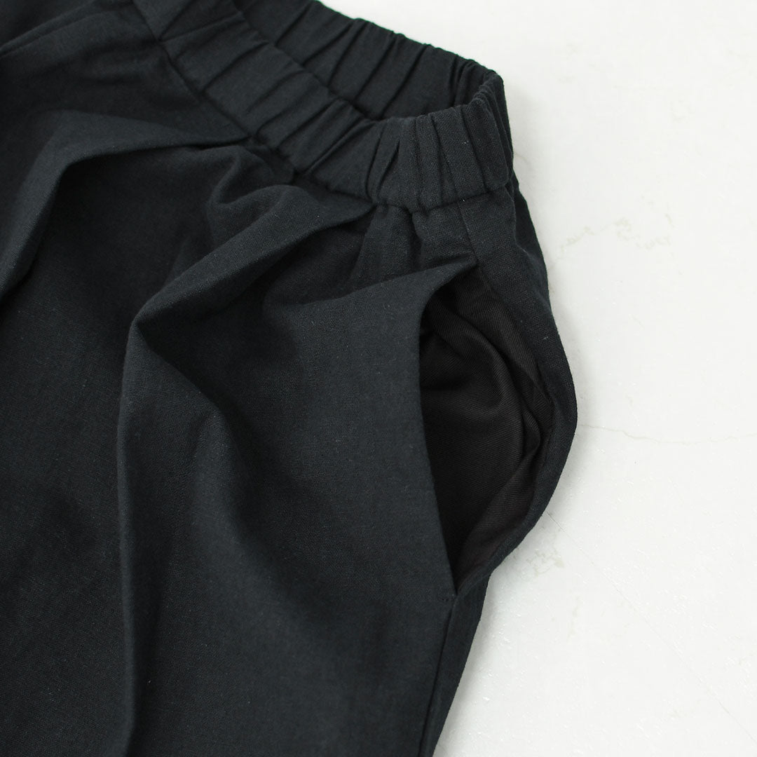 MidiUmi [ミディウミ] C/L wide easy tapered PT [1-760103] C/L ワイドイージーテーパードパンツ・イージーパンツ・ワイドパンツ・テーパードパンツ・LADY'S [2026SS]