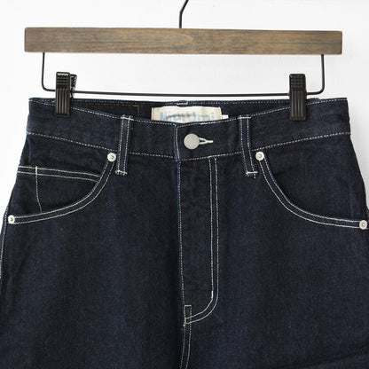 MidiUmi [ミディウミ] high waist wide straight denim [1-769805] ハイウエストワイドストレートデニム [2025AW]