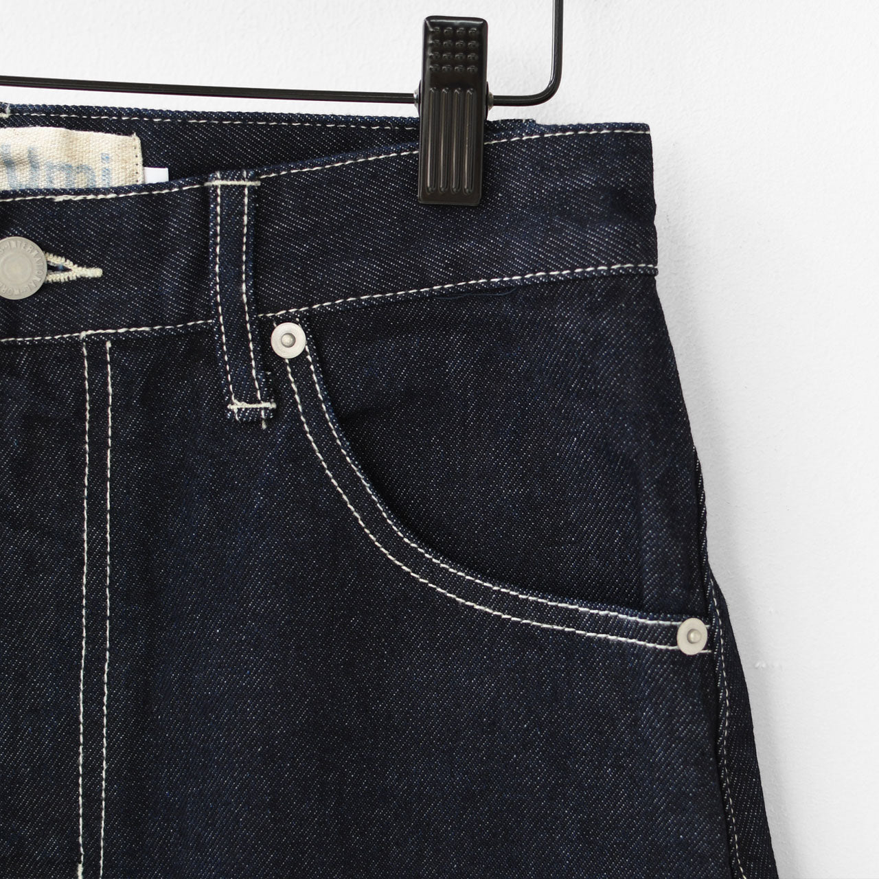 MidiUmi [ミディウミ] high waist wide straight denim [1-769805] ハイウエストワイドストレートデニム [2025AW]