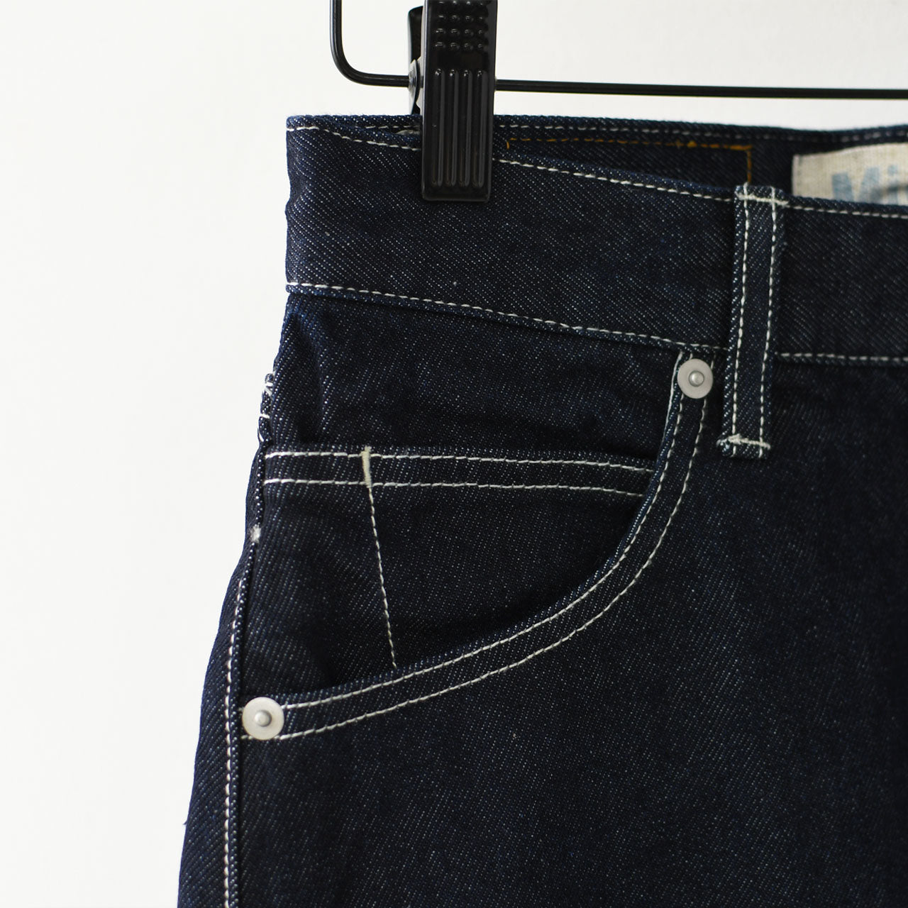 MidiUmi [ミディウミ] high waist wide straight denim [1-769805] ハイウエストワイドストレートデニム [2025AW]