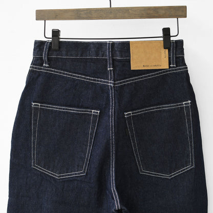 MidiUmi [ミディウミ] high waist wide straight denim [1-769805] ハイウエストワイドストレートデニム [2025AW]