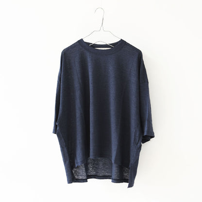 MidiUmi [ミディウミ] linen wide PO [2-710223] リネンワイドプルオーバー・カットソー・ワイドプルオーバー・ワイドシルエット・無地・シンプル・リネン・LADY'S [2026SS]