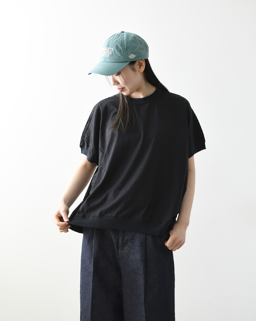 MidiUmi [ミディウミ] cocoon P/O [2-71953961] コクーンプルオーバー・プルオーバー・コクーンシルエット・コットン・シンプル・無地・LADY'S [2026SS]