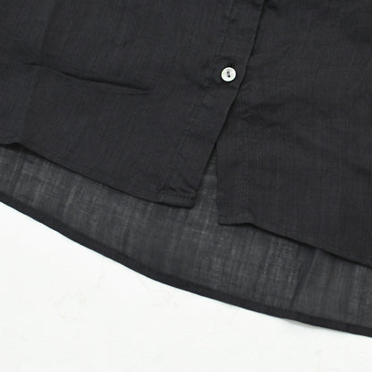 MidiUmi [ミディウミ] ramie gather N/S shirt  [2-730179] ラミーギャザーノースリーブシャツ・フレンチスリーブシャツ・透け感・ワイドシルエット・ノースリーブ・無地・シンプル・カジュアル・きれいめ・LADY'S [2026SS]