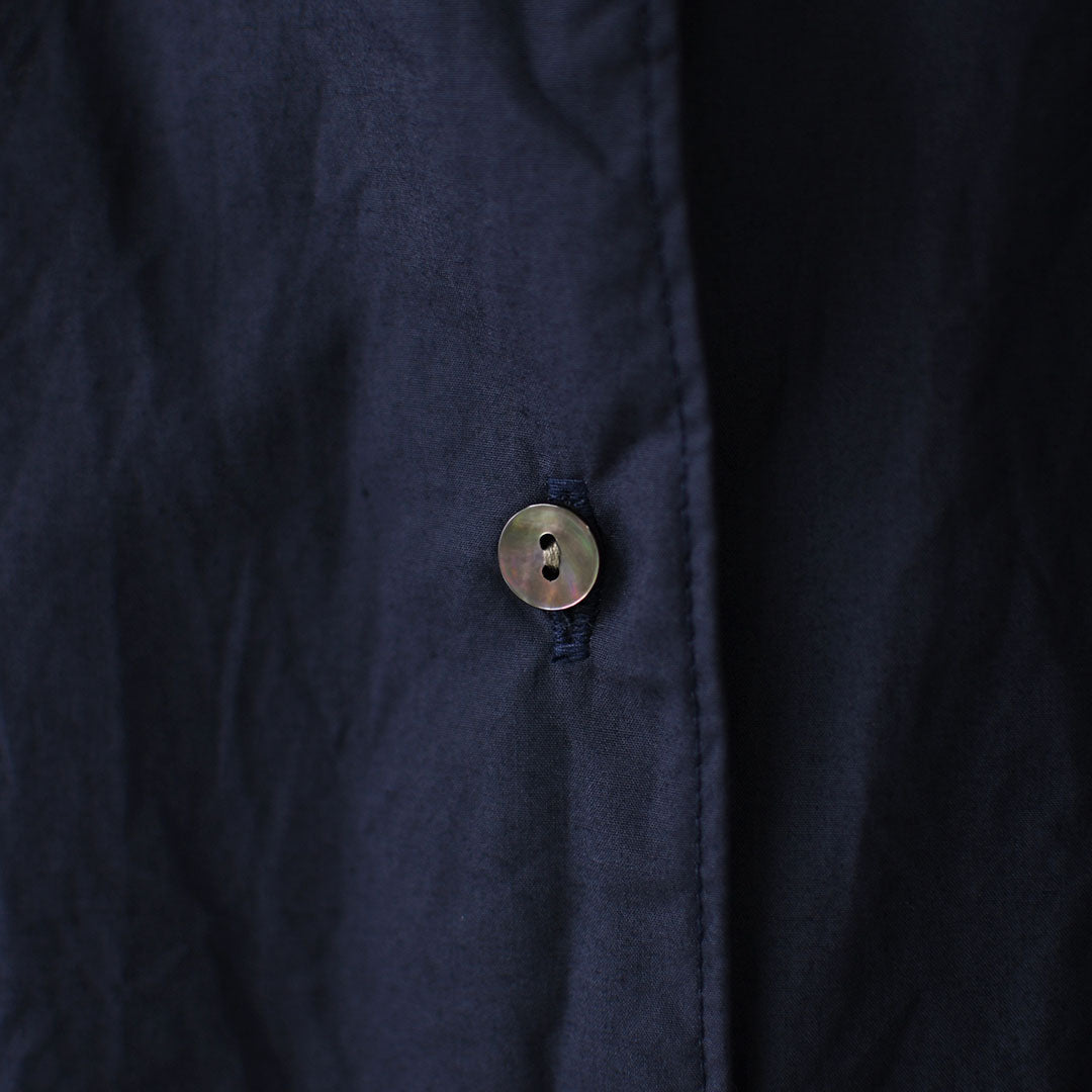 MIDIUMI [ミディウミ] BOW-TIE WIDE SHIRT  [2-730184] ボウタイ ワイドシャツ・半袖シャツ・ワイドシャツ・オーバーサイズシャツ・無地・シンプル・リラックスシルエット・LADY'S [2026SS]