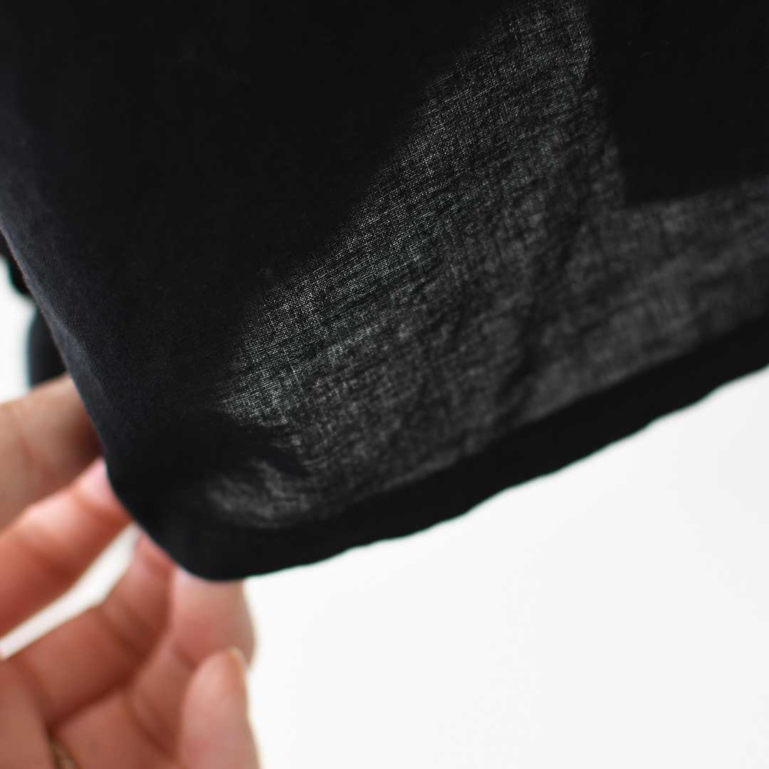MidiUmi [ミディウミ] front raffle shirt [2-730232] フロントラッフルシャツ・シャツ・フリル・ワイドシルエット・無地・シンプル・LADY'S [2026AW]