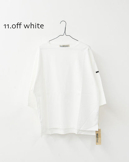 MidiUmi [ミディウミ] wide PO 7/S [3-719966] ワイドプルオーバー7/S [2025AW]