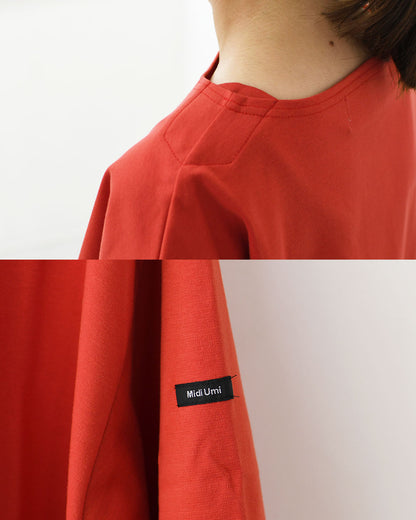MidiUmi [ミディウミ] wide PO 7/S [3-719966] ワイドプルオーバー7/S [2025AW]
