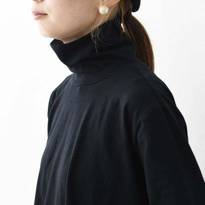 MidiUmi [ミディウミ] high neck flare PO [3-719998] ハイネックフレアプルオーバー・ハイネックインナー・Aラインシルエット・インナー・ベーシック・シンプル・LADY'S [2025AW]