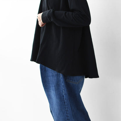 MidiUmi [ミディウミ] high neck flare PO [3-719998] ハイネックフレアプルオーバー・ハイネックインナー・Aラインシルエット・インナー・ベーシック・シンプル・LADY'S [2025AW]