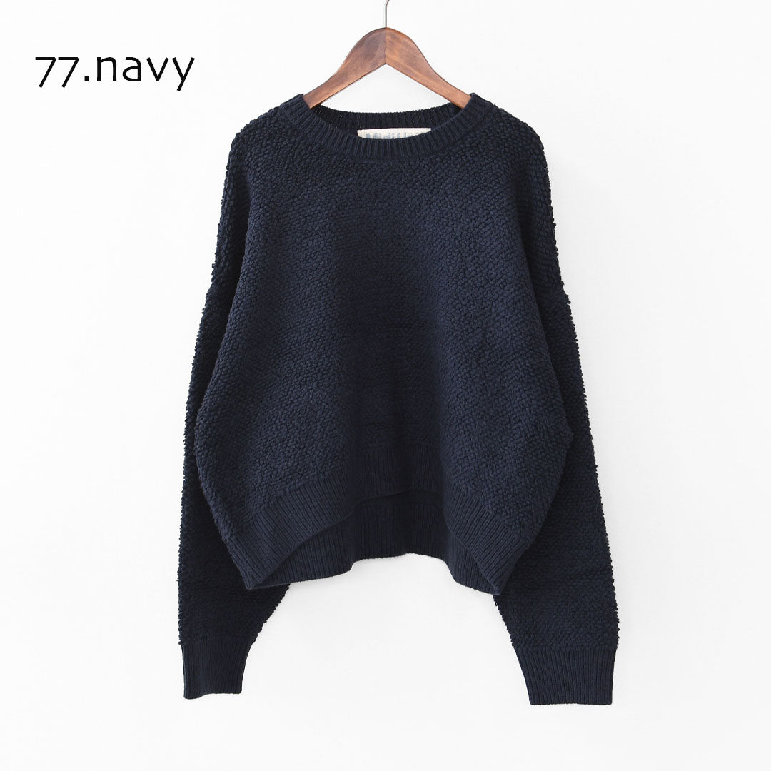 MidiUmi [ミディウミ] pile boa knit PO [3-729946] パイルボアニットプルオーバー・ニット・セーター・パイルボアニット・LADY'S [2025AW]