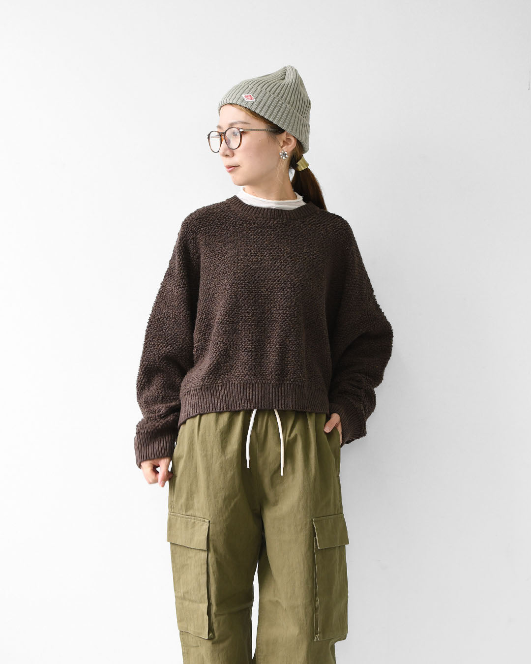 MidiUmi [ミディウミ] pile boa knit PO [3-729946] パイルボアニットプルオーバー・ニット・セーター・パイルボアニット・LADY'S [2025AW]