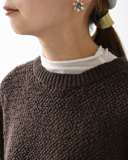 MidiUmi [ミディウミ] pile boa knit PO [3-729946] パイルボアニットプルオーバー・ニット・セーター・パイルボアニット・LADY'S [2025AW]