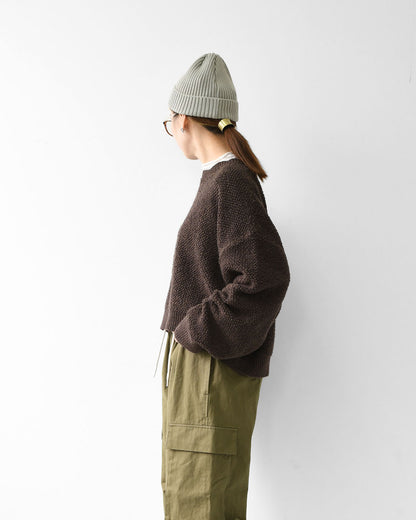MidiUmi [ミディウミ] pile boa knit PO [3-729946] パイルボアニットプルオーバー・ニット・セーター・パイルボアニット・LADY'S [2025AW]