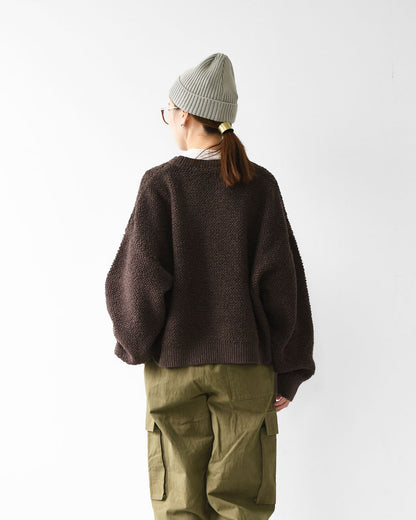 MidiUmi [ミディウミ] pile boa knit PO [3-729946] パイルボアニットプルオーバー・ニット・セーター・パイルボアニット・LADY'S [2025AW]