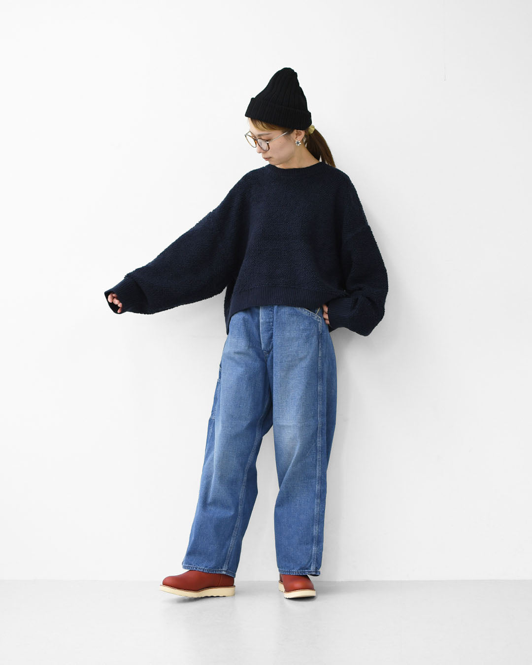 MidiUmi [ミディウミ] pile boa knit PO [3-729946] パイルボアニットプルオーバー・ニット・セーター・パイルボアニット・LADY'S [2025AW]