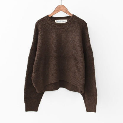 MidiUmi [ミディウミ] pile boa knit PO [3-729946] パイルボアニットプルオーバー・ニット・セーター・パイルボアニット・LADY'S [2025AW]