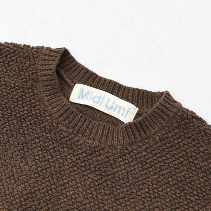 MidiUmi [ミディウミ] pile boa knit PO [3-729946] パイルボアニットプルオーバー・ニット・セーター・パイルボアニット・LADY'S [2025AW]