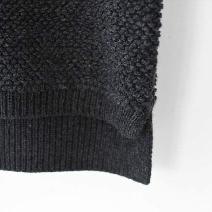 MidiUmi [ミディウミ] pile boa knit vest [3-72994763] パイル ボア ニット ベスト・ショート丈・レイヤード・重ね着・LADY'S [2026AW]