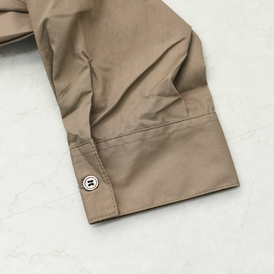 MidiUmi [ミディウミ] over sized shirt [3-730289] オーバーサイズシャツ・レギュラーカラー・長袖シャツ・コットンシャツ・ゆったりサイズ・無地・LADY'S [2026AW]